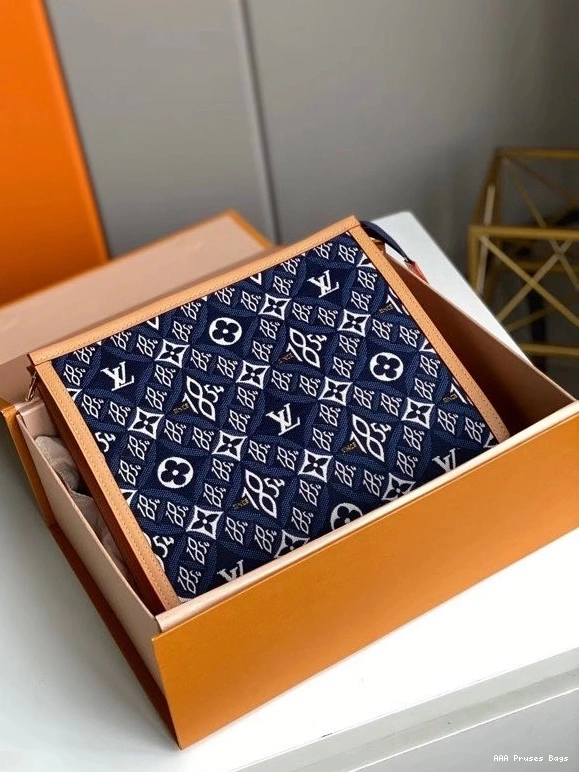 AAA Pruses Bags POUCH TOILETRY SINCE VUITTON LOUIS 26 1854 0722
